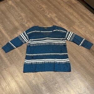 August Silk embroidered tassel summer sweater